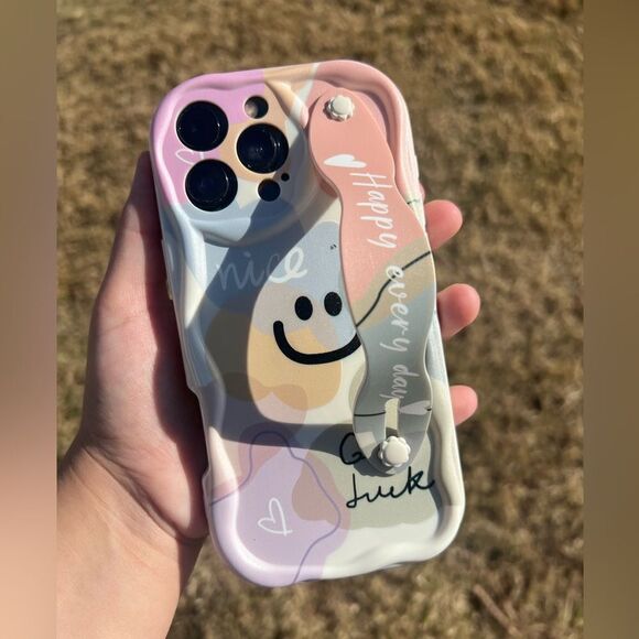 Pastel Happy Day Phone Case for iPhone 16 - Picture 7 of 7